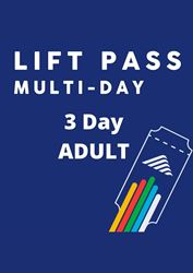 Picture of 3-Day Anytime Lift Pass - Adult (18-64)
