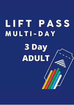 Picture of 3-Day Anytime Lift Pass - Adult (18-64)