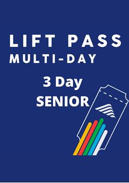 Picture of 3-Day Anytime Lift Pass - Senior (65-74)