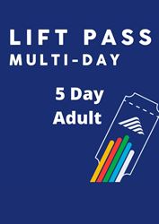Picture of 5 Day Pass, Adult 18+