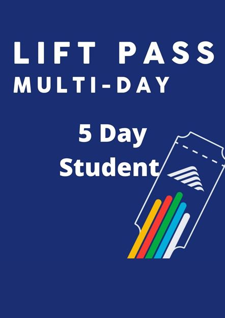 Picture of 5 Day Pass, Student