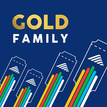Picture of Gold Season Pass & Membership - Family (2 Adults and 2 Youth)