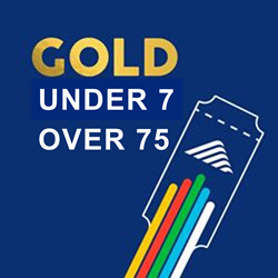 Picture of Gold Season Pass & Membership - Child (6 and under) or Super Senior (75+)